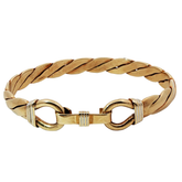 7.75” Pre-owned 9CT Hook & Loop Bangle (36.13g)